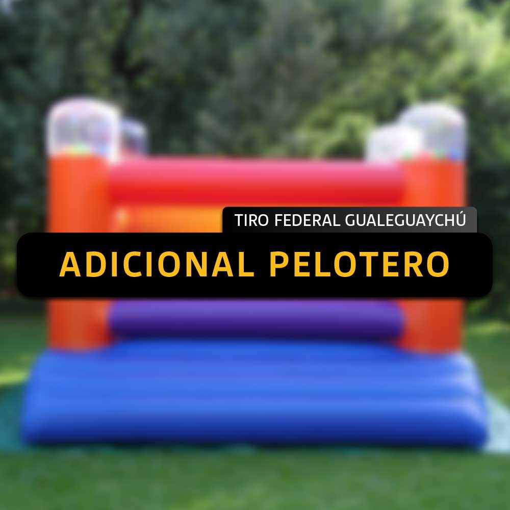 Adicional Pelotero - Para Reserva de quincho
